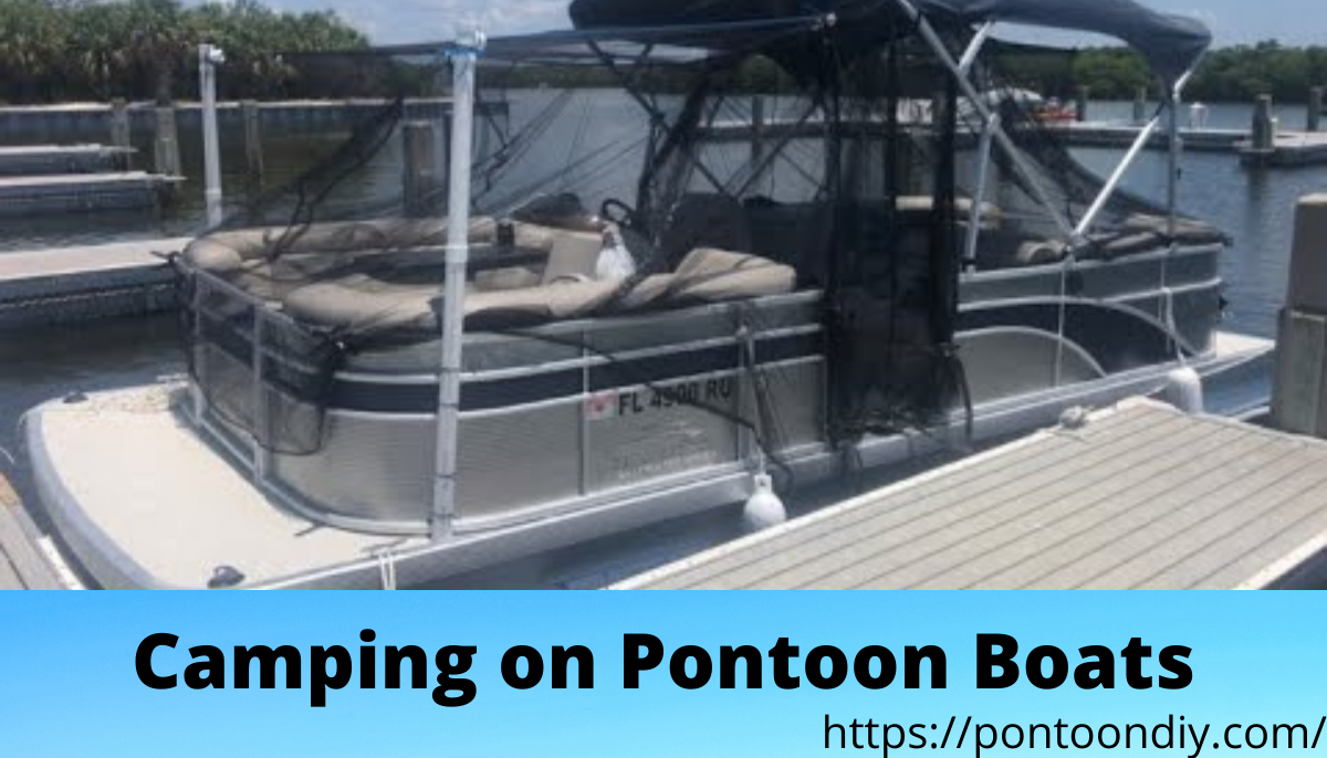 Camping on Pontoon Boats